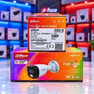 Dahua Dh-Hac-Hfw1209clp-a-Led 2mp Full-Color Hdcvi Bullet Camera