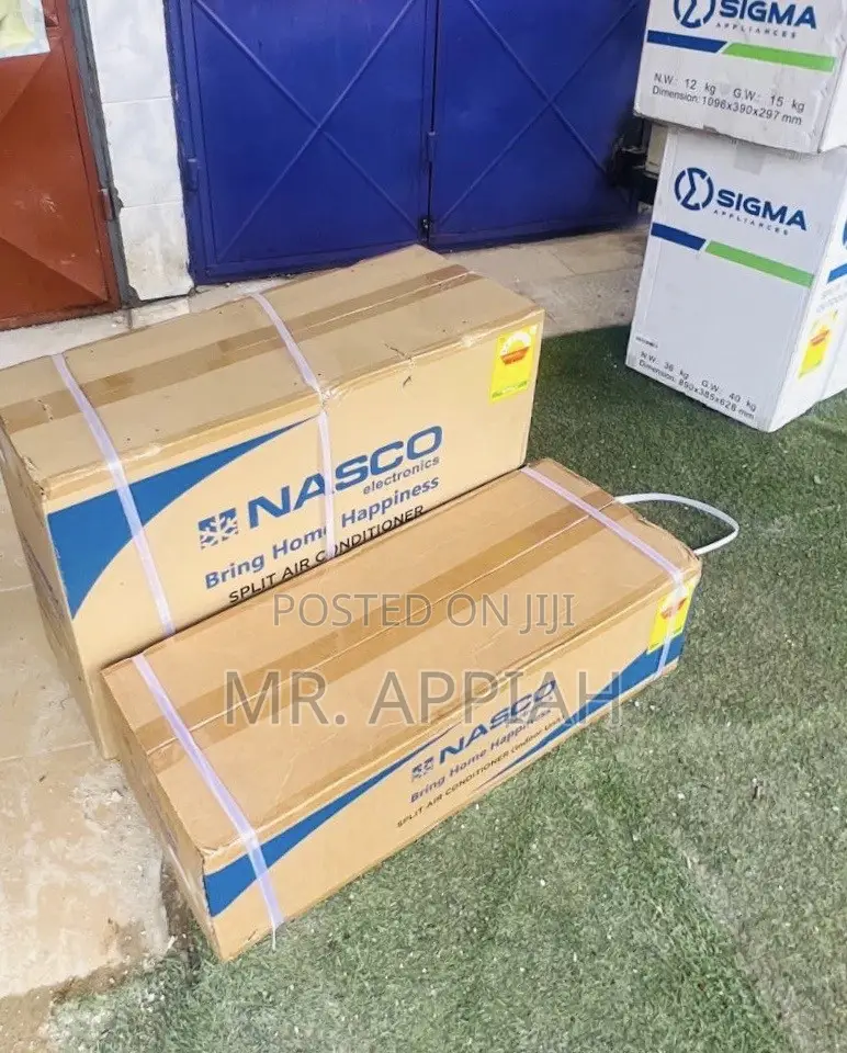 Efficient Nasco 1.5hp Dual Inverter Air Conditioner(White)