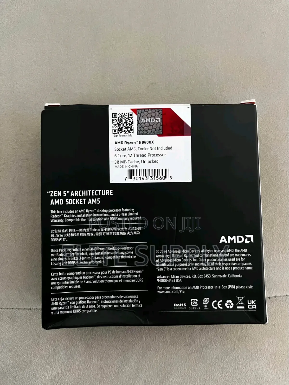 Am Ryzen 5 9600x