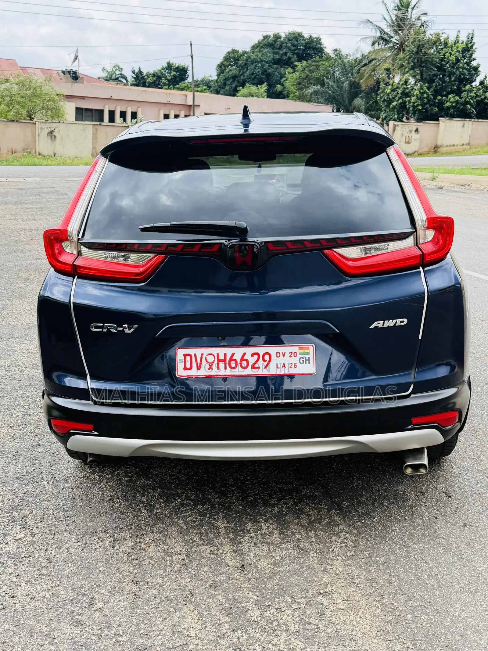 Honda CR-V EX 4dr SUV AWD (1.5L 4cyl CVT) 2017 Blue