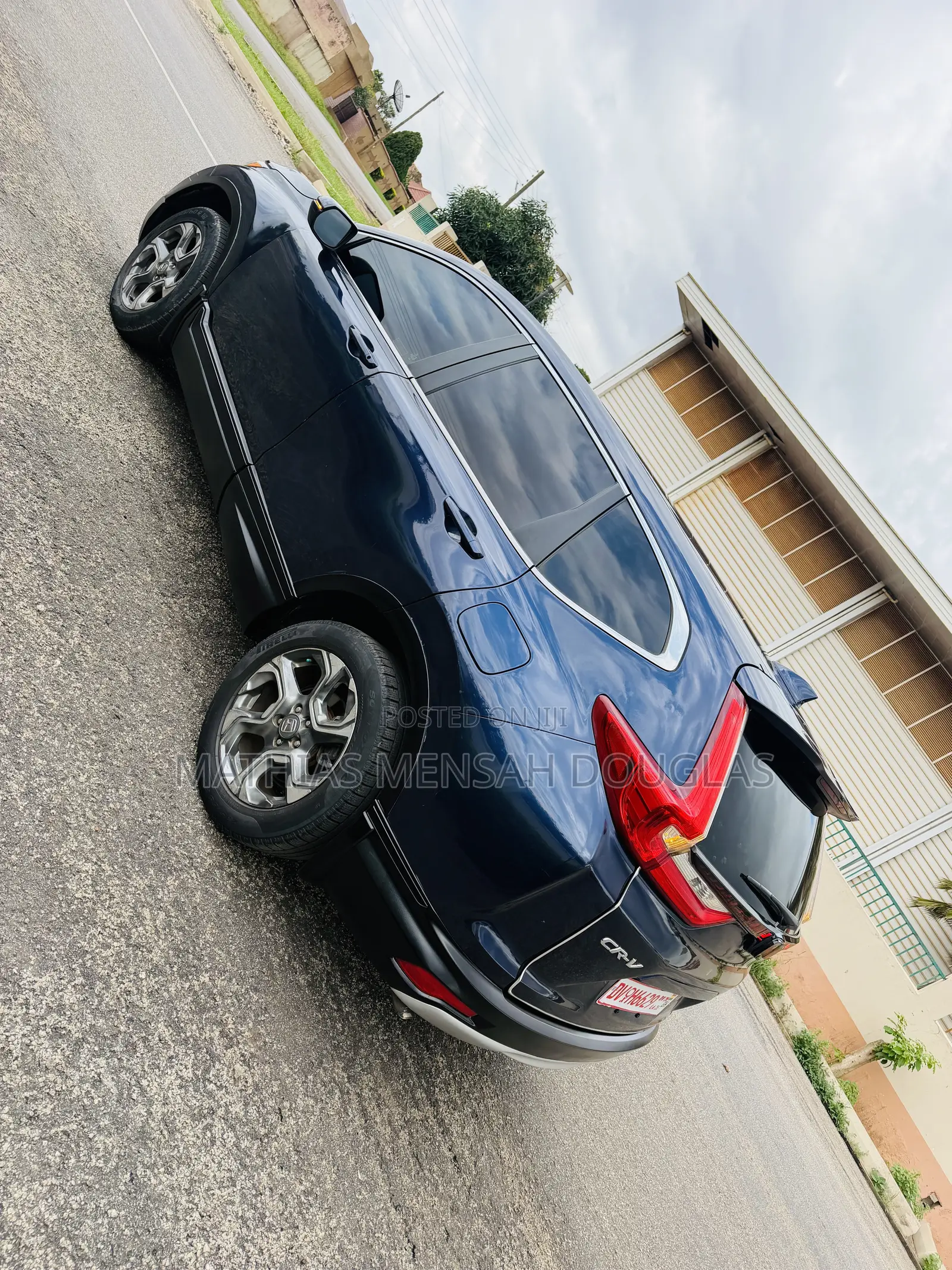 Honda CR-V EX 4dr SUV AWD (1.5L 4cyl CVT) 2017 Blue