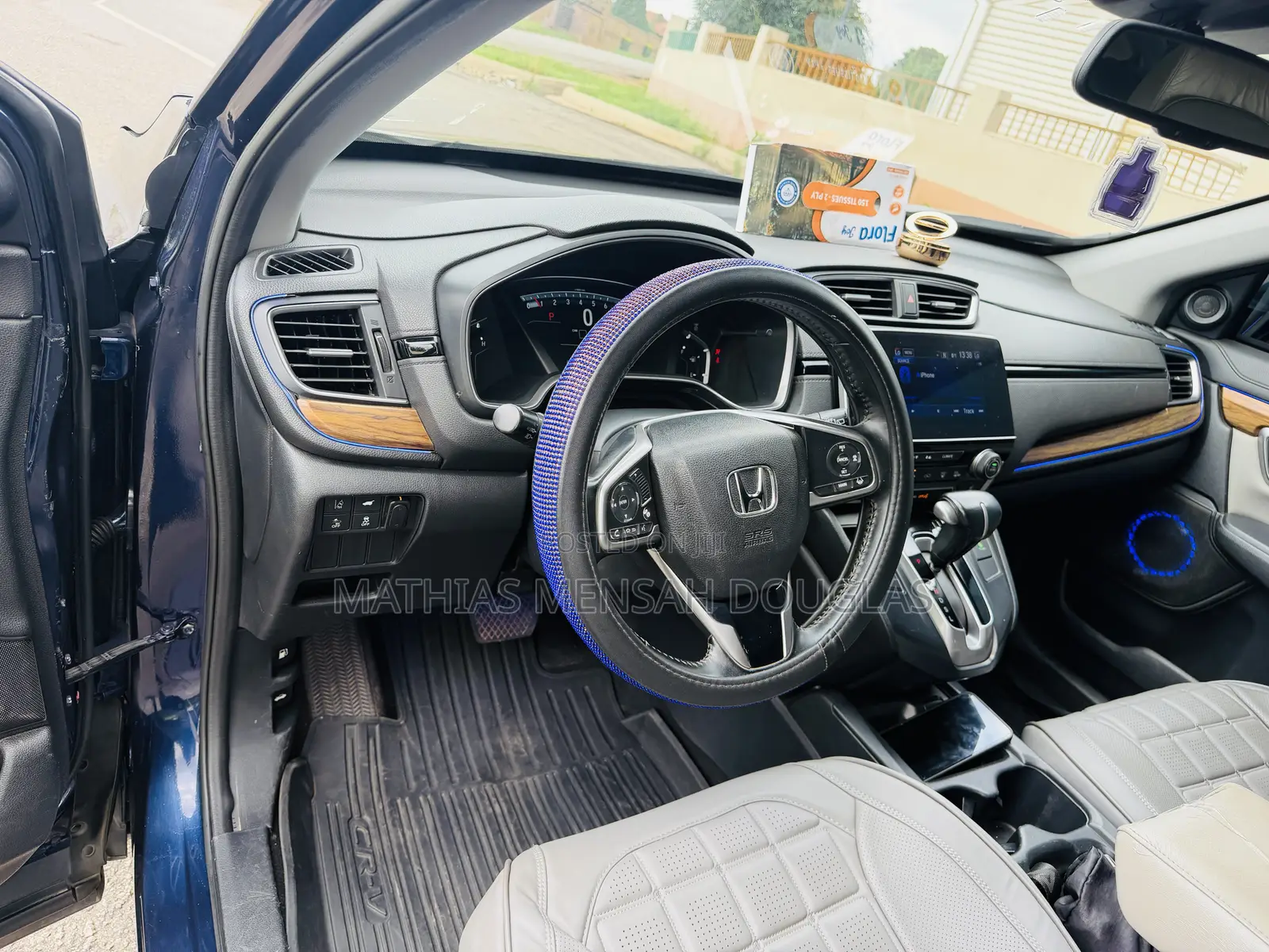 Honda CR-V EX 4dr SUV AWD (1.5L 4cyl CVT) 2017 Blue