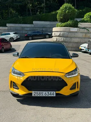 Hyundai Veloster 2018 Yellow