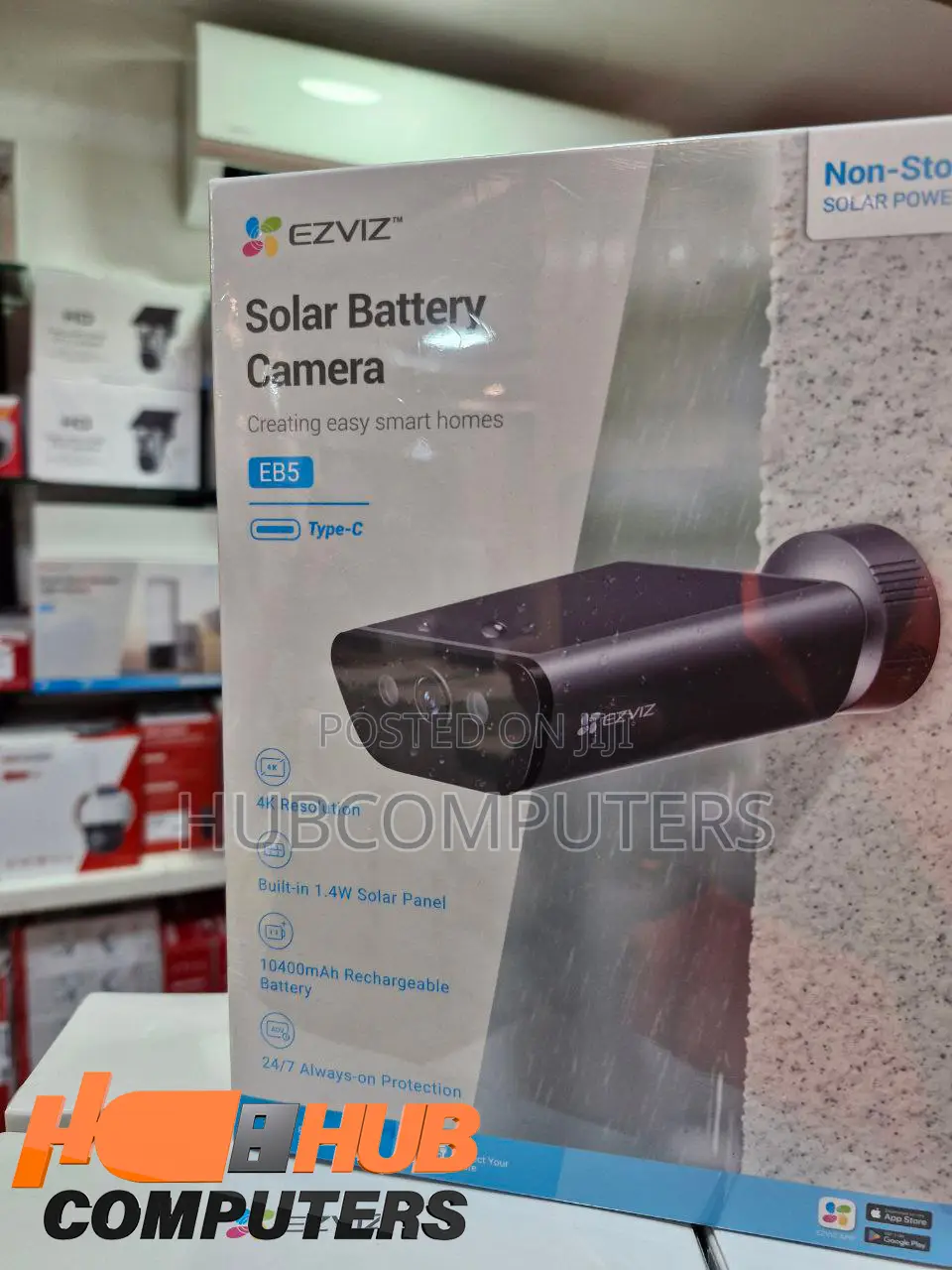 Ezviz Cs-Eb5 Standalone Solar Wifi Camera