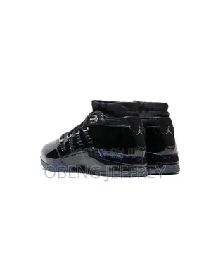 Original Air Jordan 17 Low SP Patent Leather Black