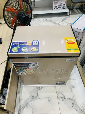 Get a New Nasco 150L 2-Star Chest Freezer Gold Colour [NAS-200FL-G]