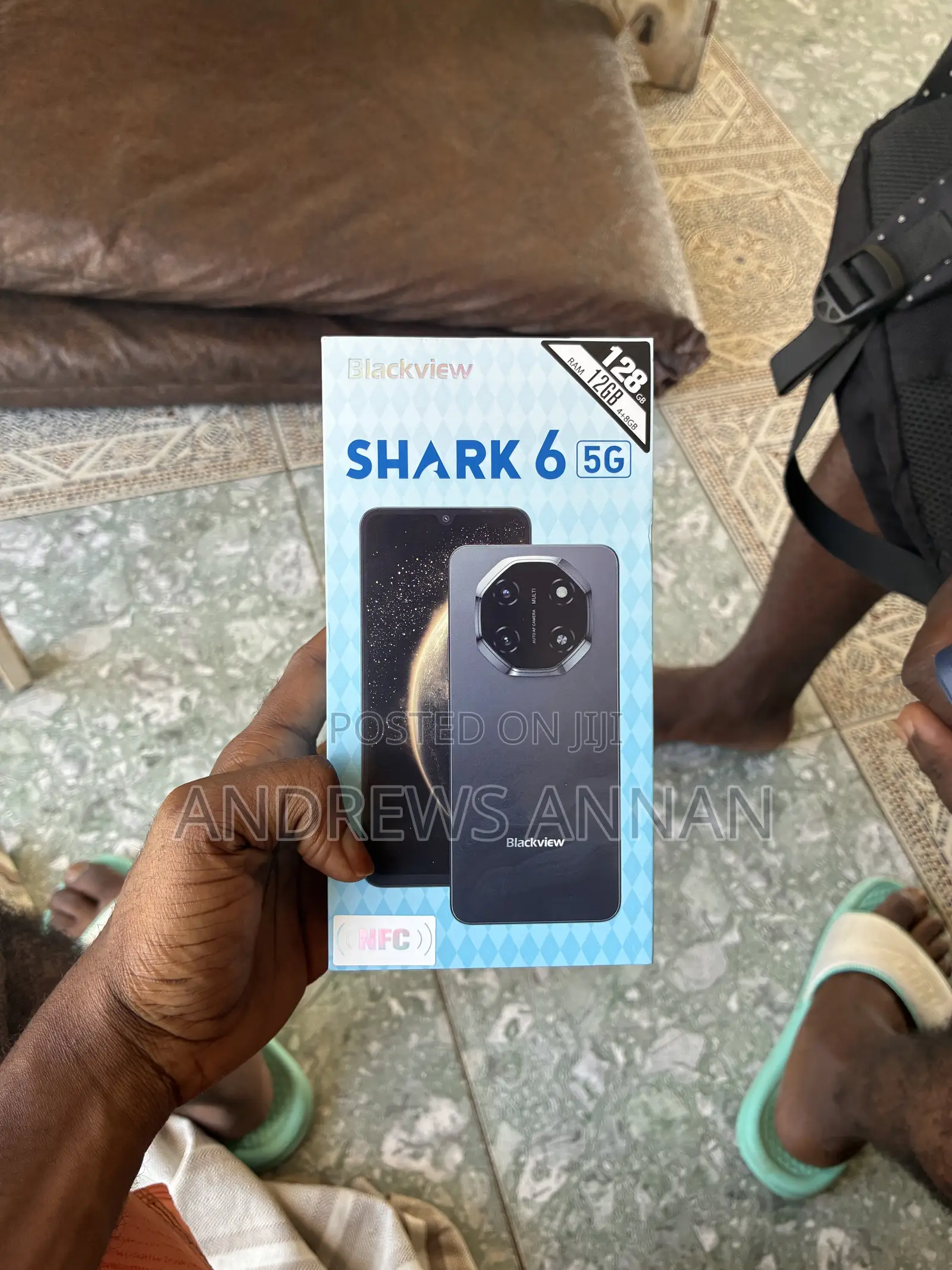 New Blackview Shark 6 128 GB Blue