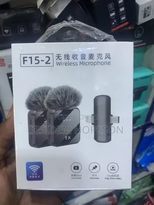 F15-2 Dual Wireless Lavalier Microphone System