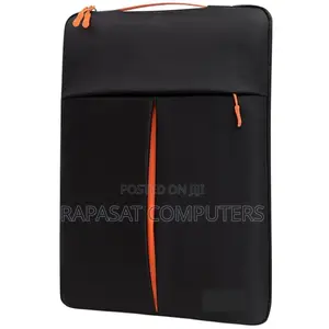 New 15.6" 14" 13" 8944 (Black Orange-Zips Handle) Laptop Sleeve Bag
