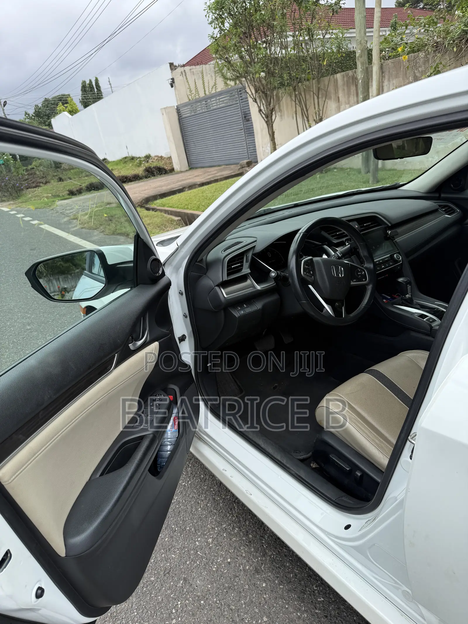 Honda Civic EX-L Sedan 2019 White