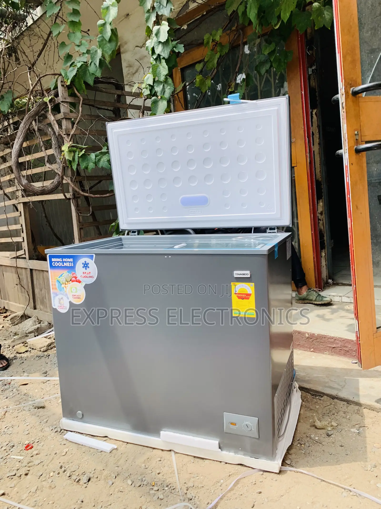 Best Buy Nasco 318 Litres Chest Freezer - NAS-425FL - Silver