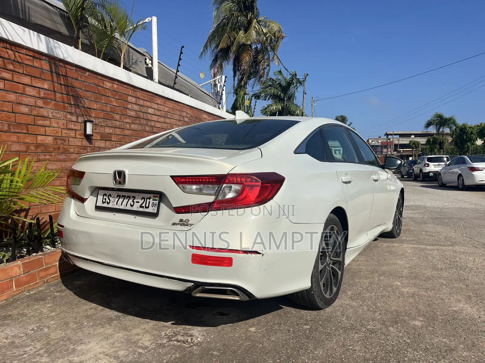Honda Accord 2018 Off white