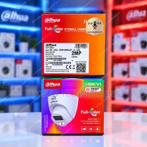 Dahua Dh-Hac-Hdw1209clqp-a-Led 2mp Full-Color Hdcvi Eyeball Camera