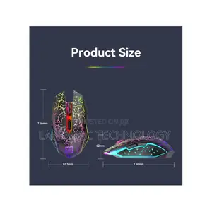 Wireless and Bluetooth Dual-Mode Rechargeable Gaming Mouse