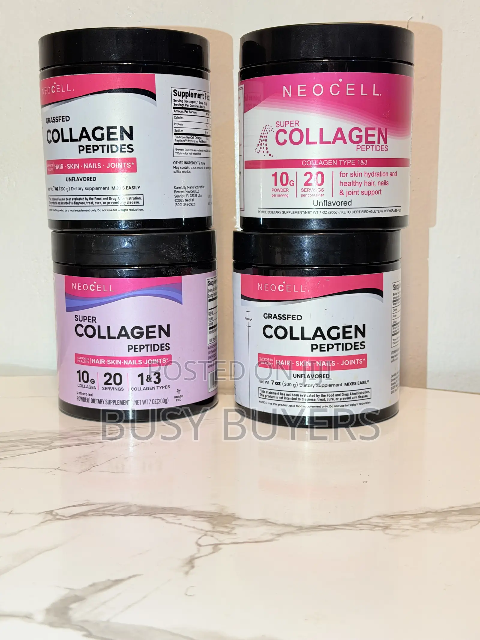 Collagen Peptides Shair • Skin - Nails • Joints* Unflavored