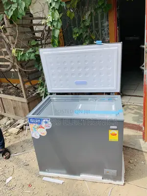 Text Us Single Door Nasco 318l Chest Freezer - NAS-425FL - Silver