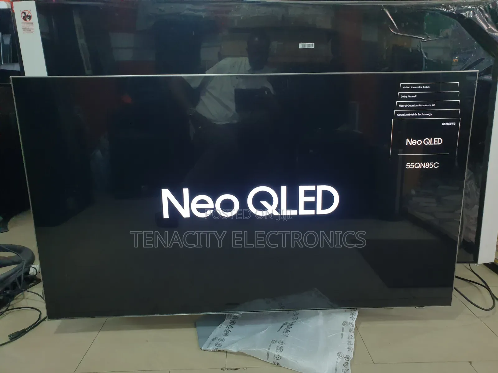 New Neo Qled Samsung 55"uhd HDR Smart Satellite TV