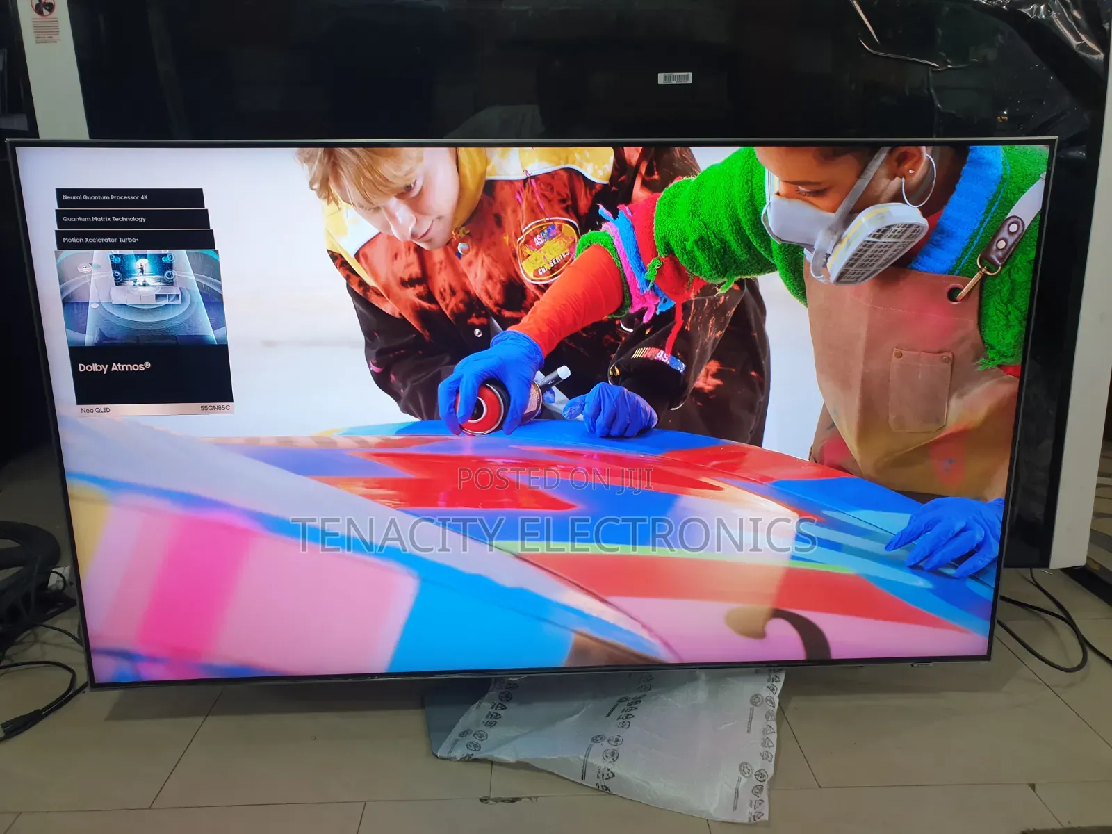 New Neo Qled Samsung 55"uhd HDR Smart Satellite TV