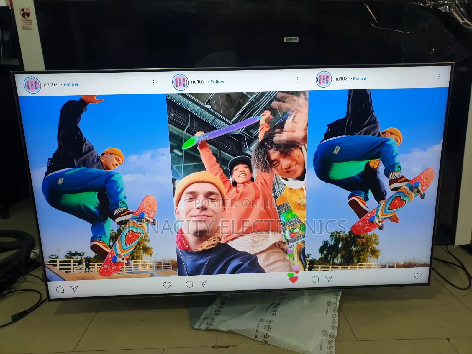 New Neo Qled Samsung 55"uhd HDR Smart Satellite TV