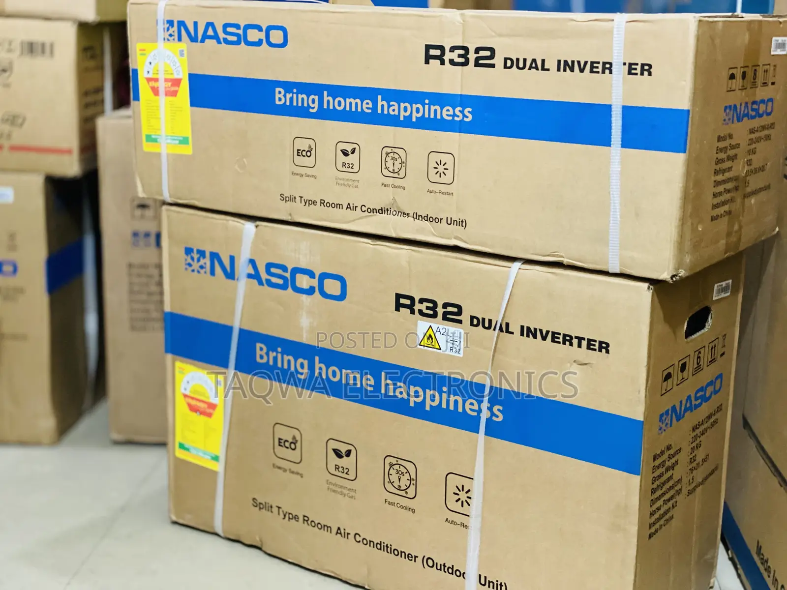 Super Cool Nasco Dual Inverter 1.5hp Split Air Conditioner