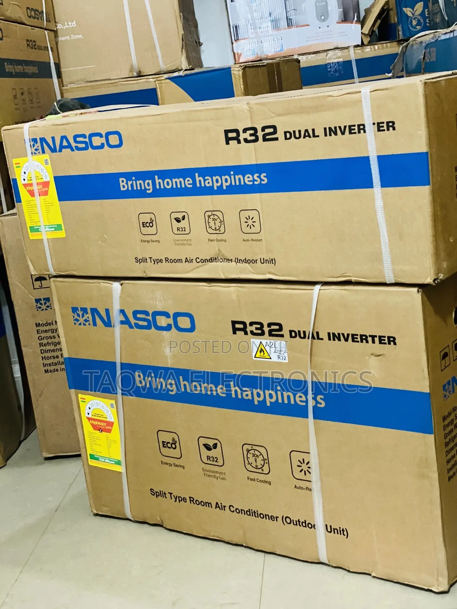 Featuring Dual Inverter Nasco 1.5hp Air Conditioner