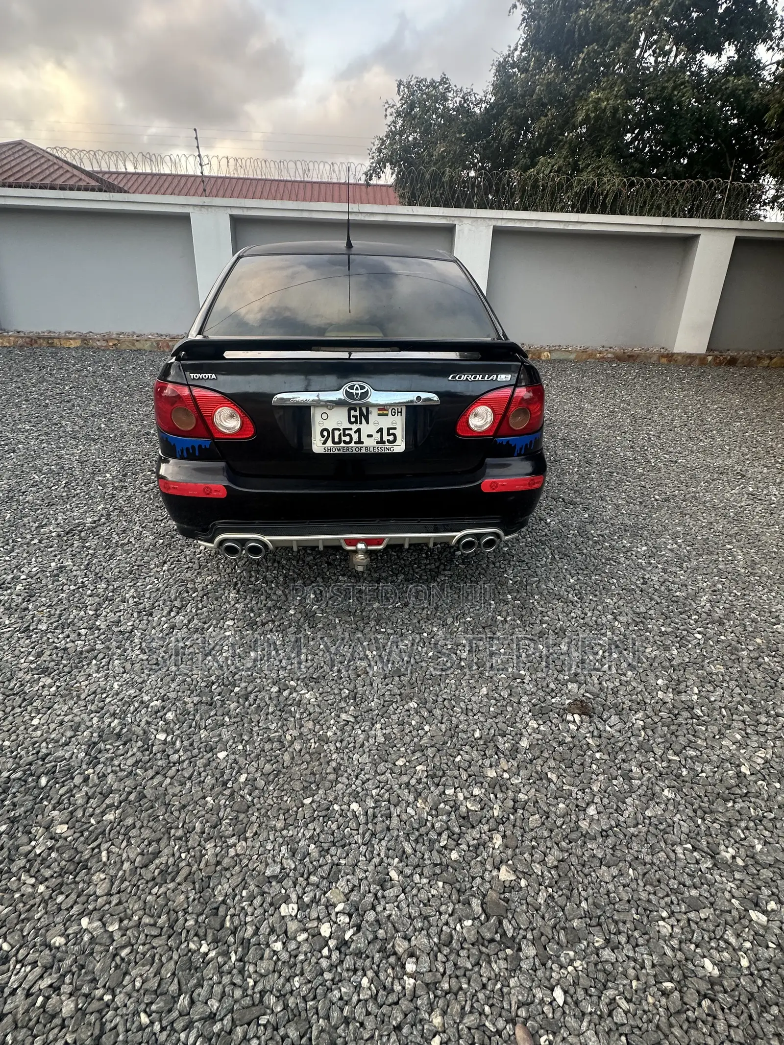 Toyota Corolla 2008 Black