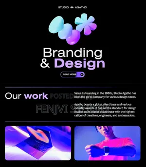 Professional Business Websites Landing Pages (Built on Canva )