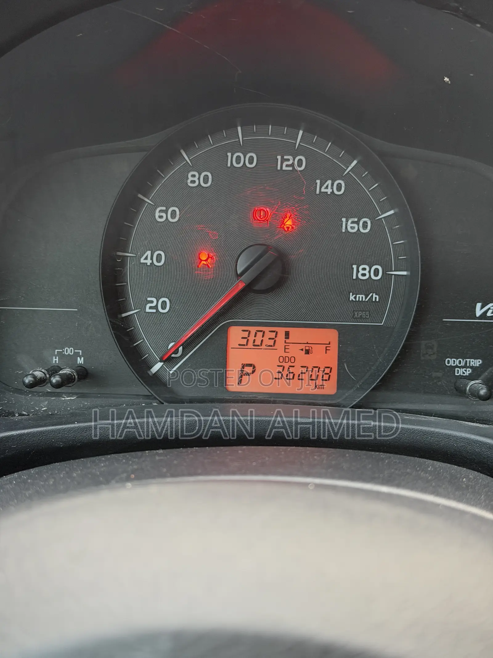 Toyota Vitz 1.3 FWD 5dr 2012 Blue