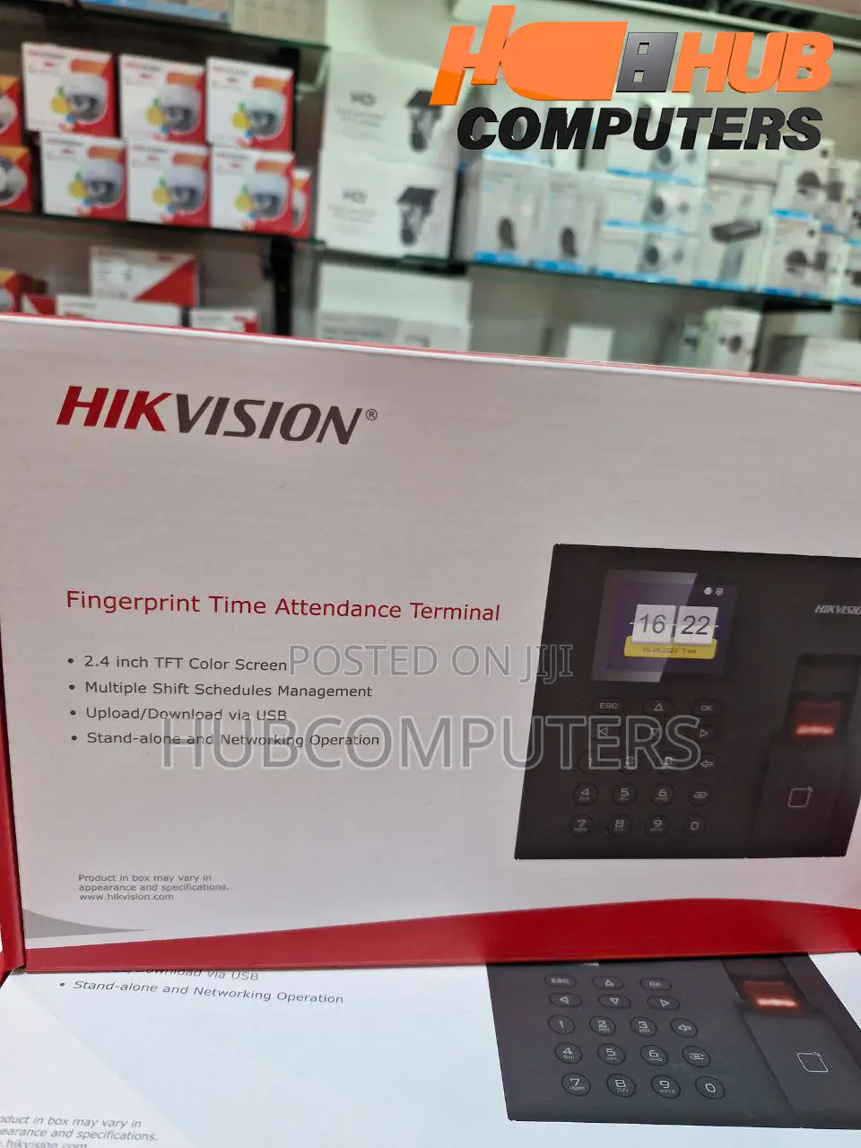 Hikvision (Ds-K1a8503mf-B) Fingerprint Time Attendance