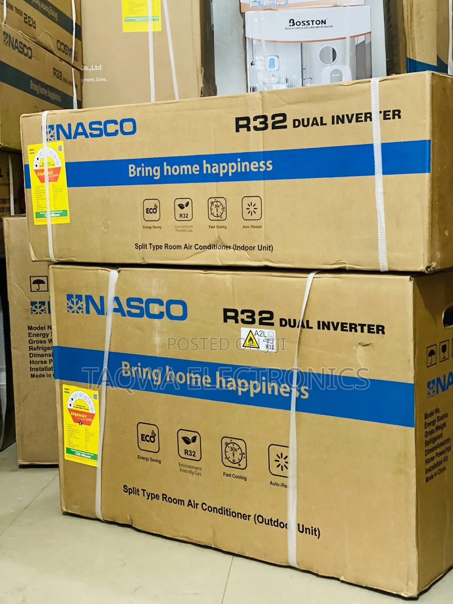 Grab the Nasco Dual Inverter 1.5hp Air Conditioner