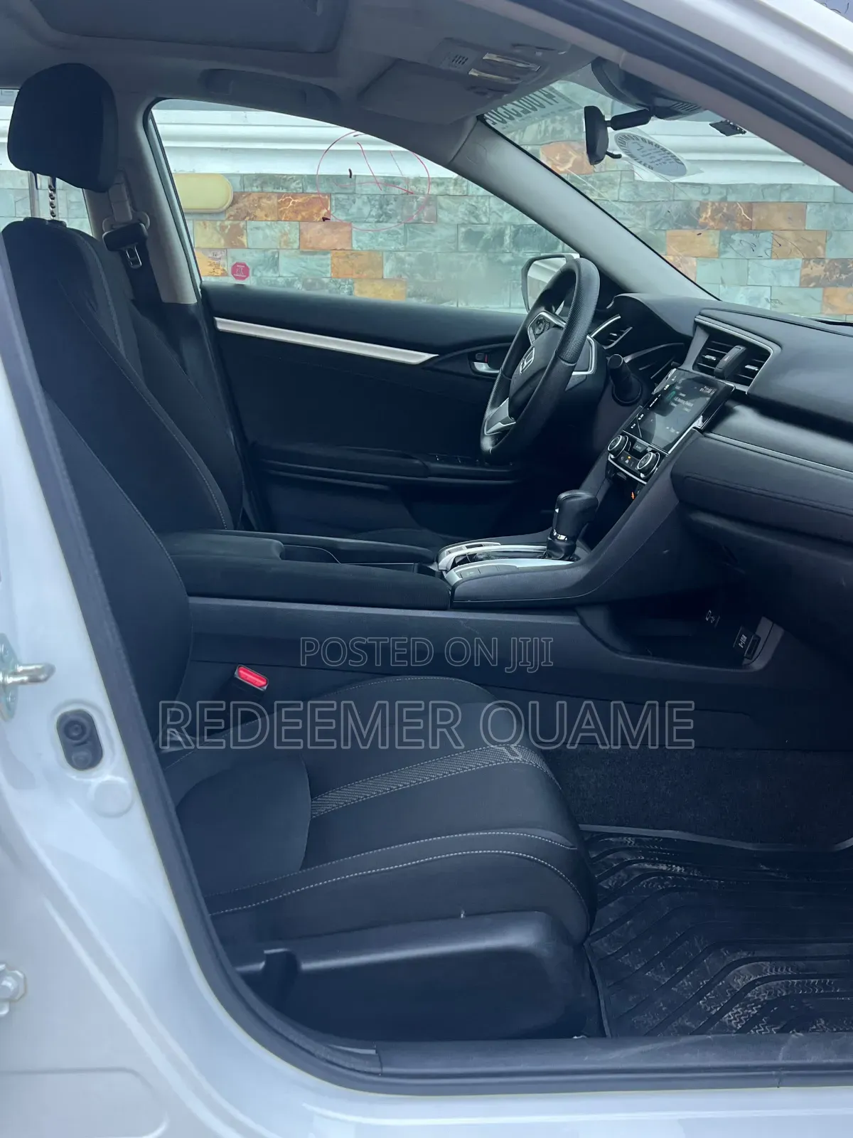 Honda Civic EX 4dr Sedan (2.0L 4cyl) 2017 White
