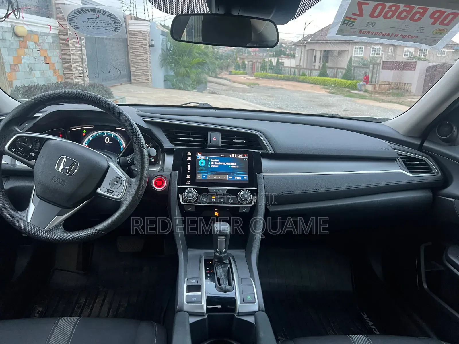 Honda Civic EX 4dr Sedan (2.0L 4cyl) 2017 White