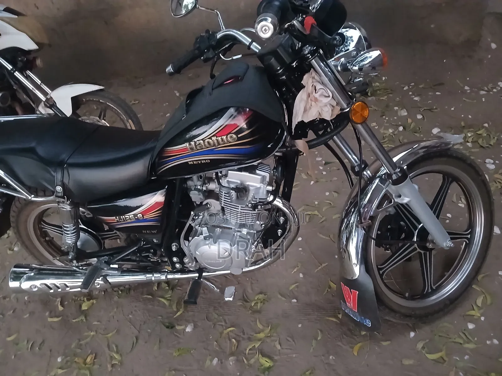 New Haojue HJ125-8K 2026 Black