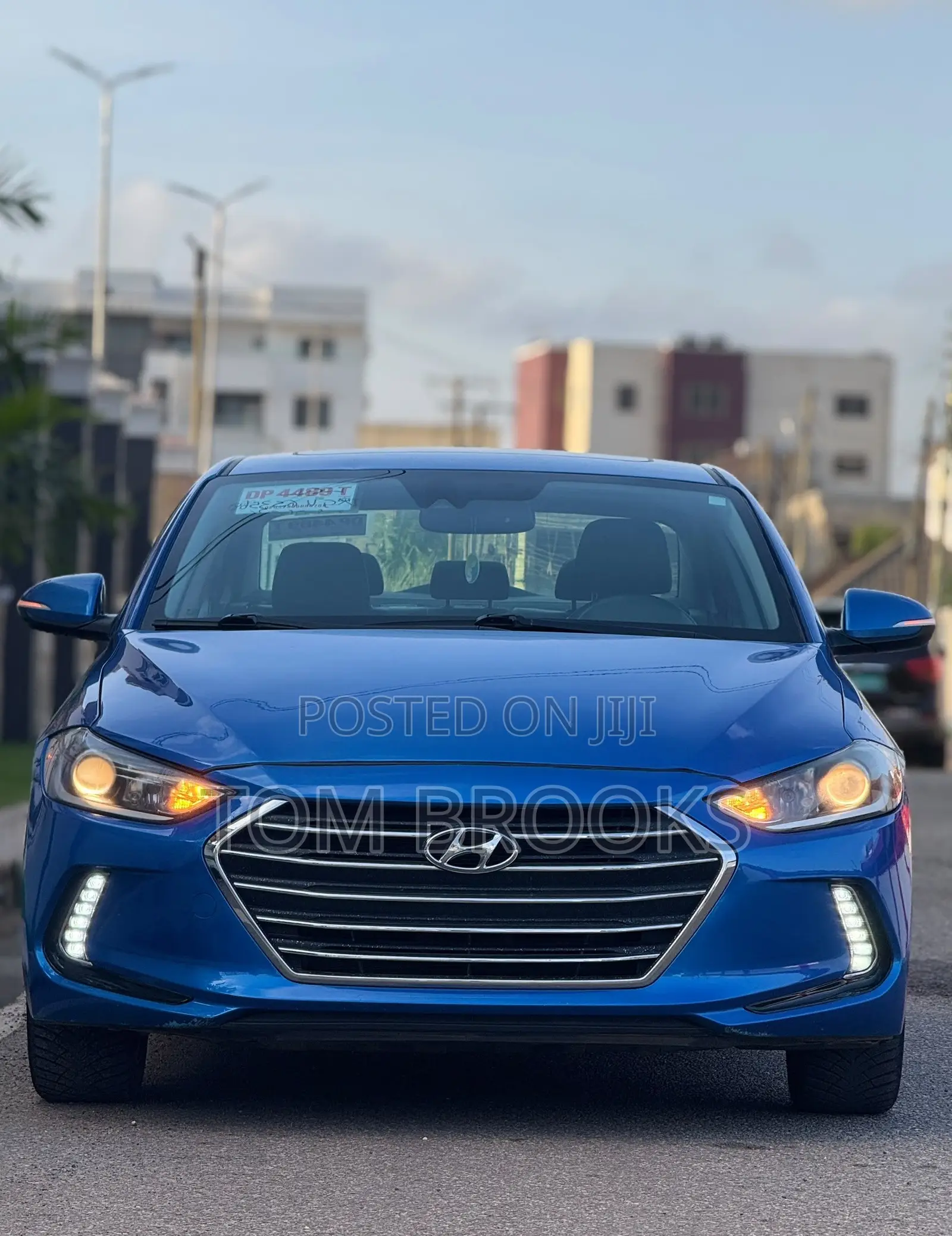 Hyundai Elantra Limited 2018 Blue