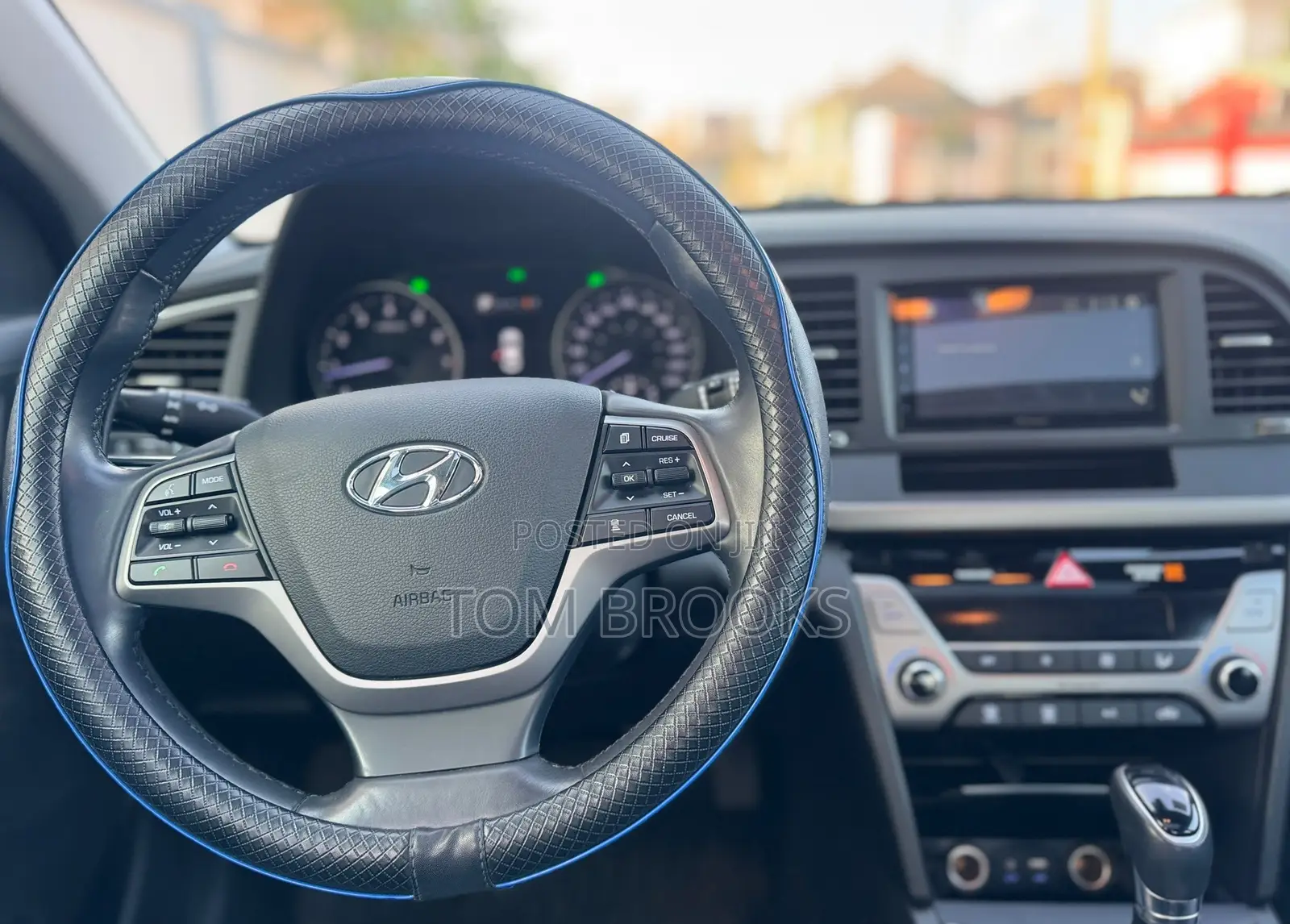 Hyundai Elantra Limited 2018 Blue