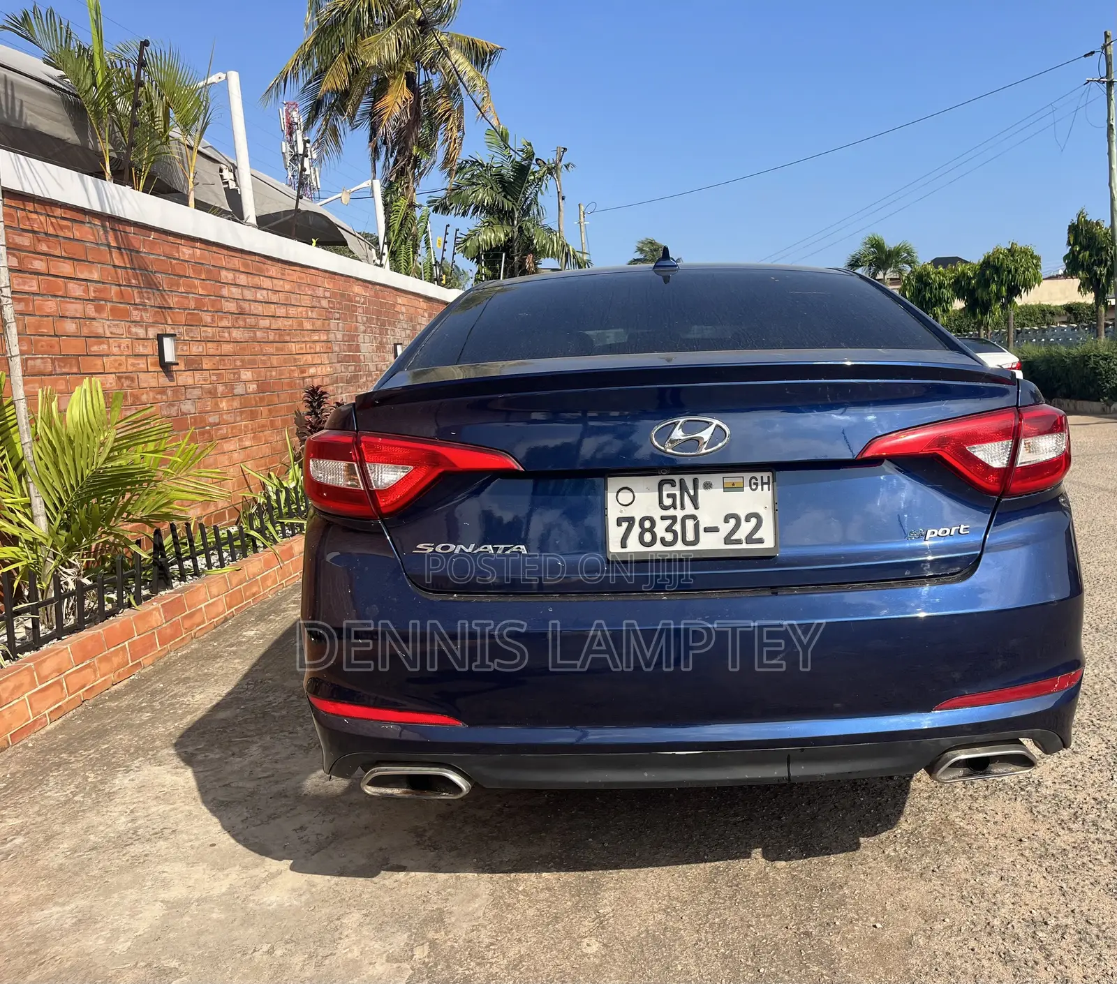 Hyundai Sonata 2016 Blue