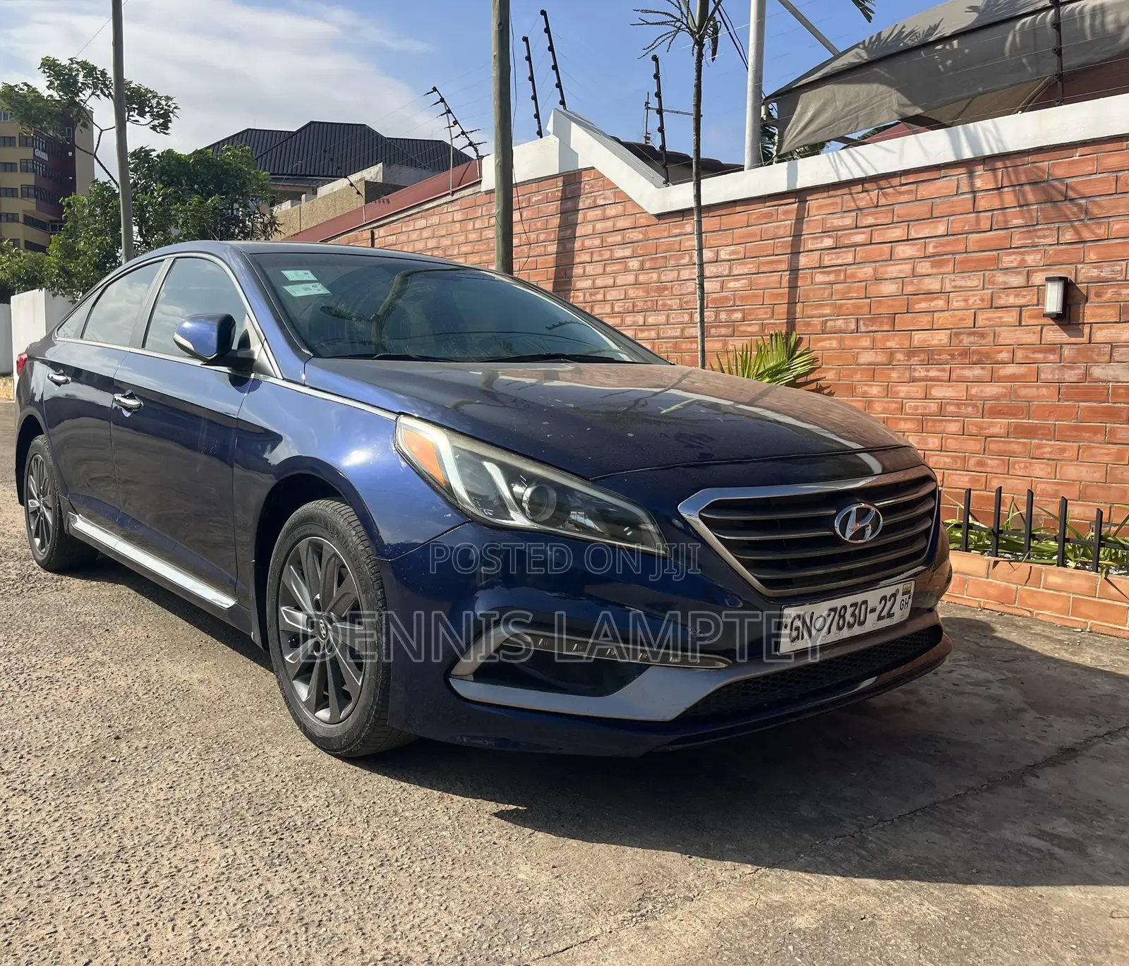 Hyundai Sonata 2016 Blue