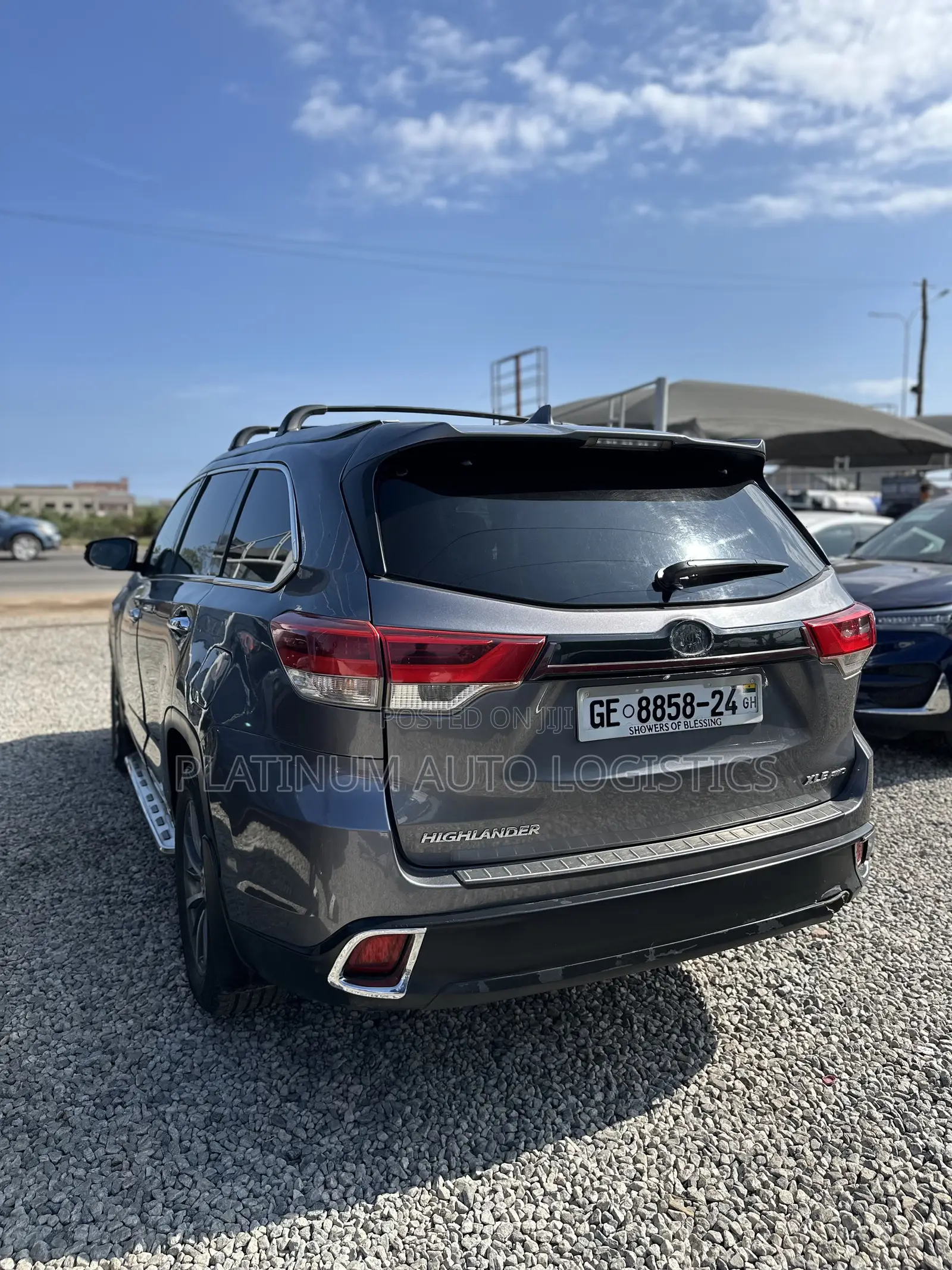 Toyota Highlander XLE 2019 Gray