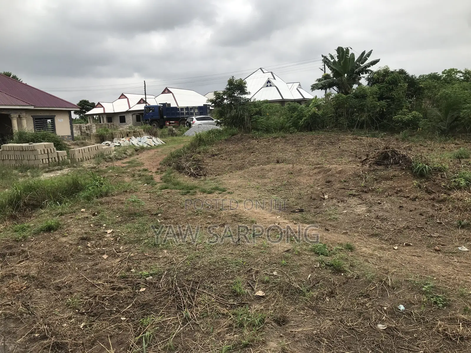 A Plot of Land at Safo Around Ntonso Aboaso .At a Well Developed Site