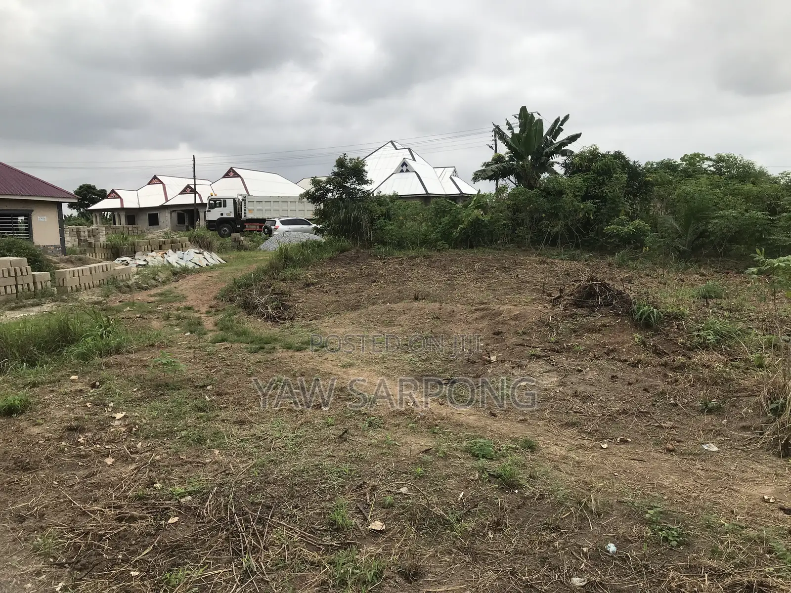 A Plot of Land at Safo Around Ntonso Aboaso .At a Well Developed Site