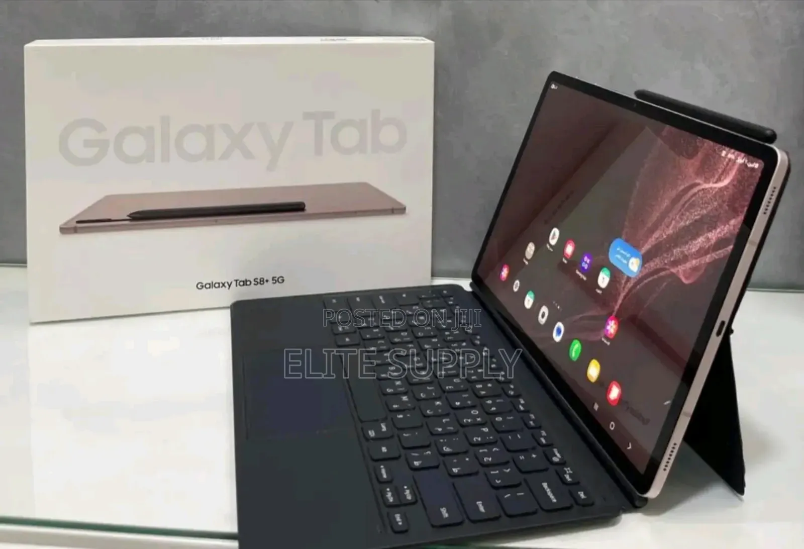 New Samsung Galaxy Tab S8+ 256 GB Gray
