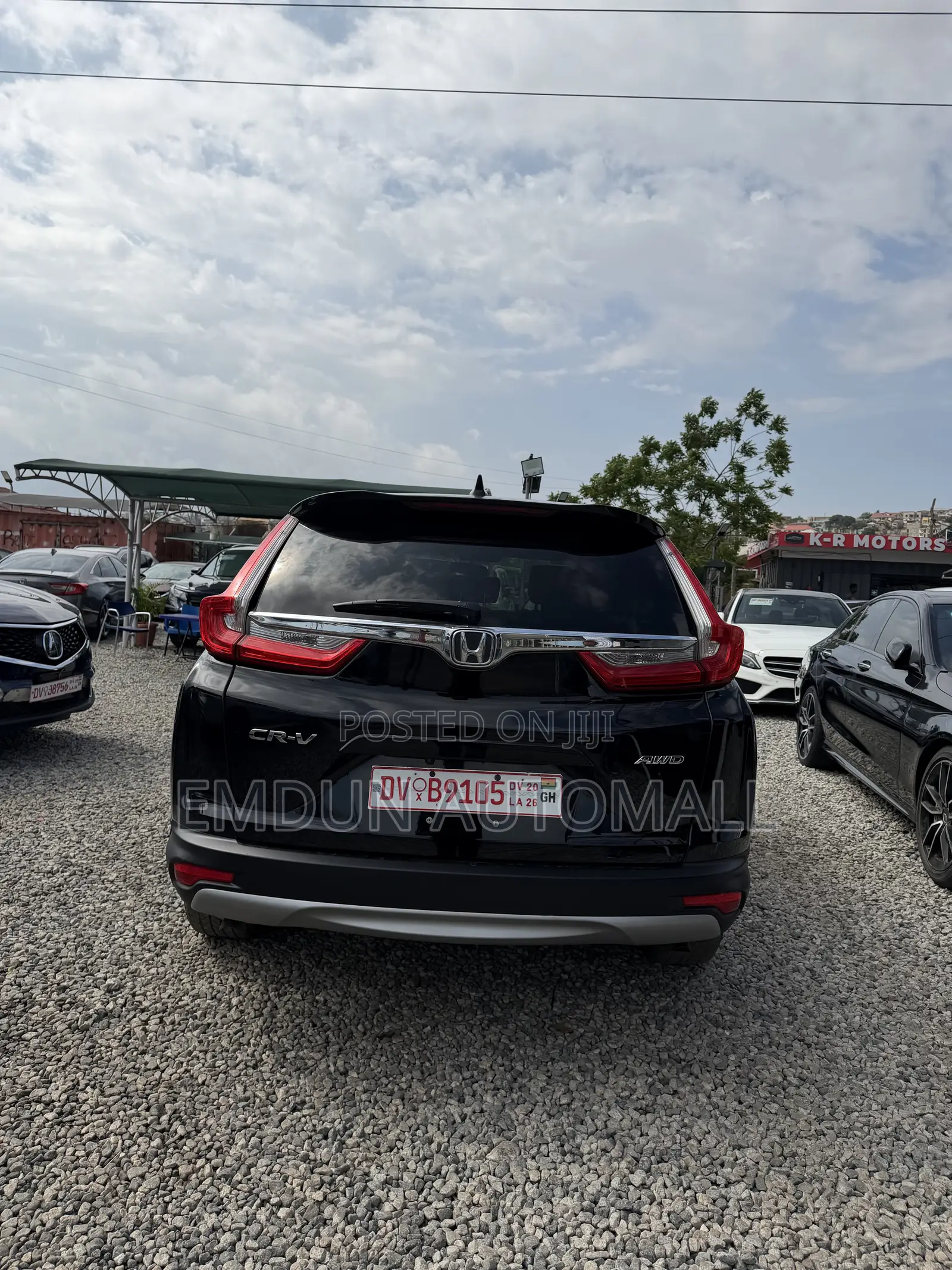 Honda CR-V EX AWD 2018 Black