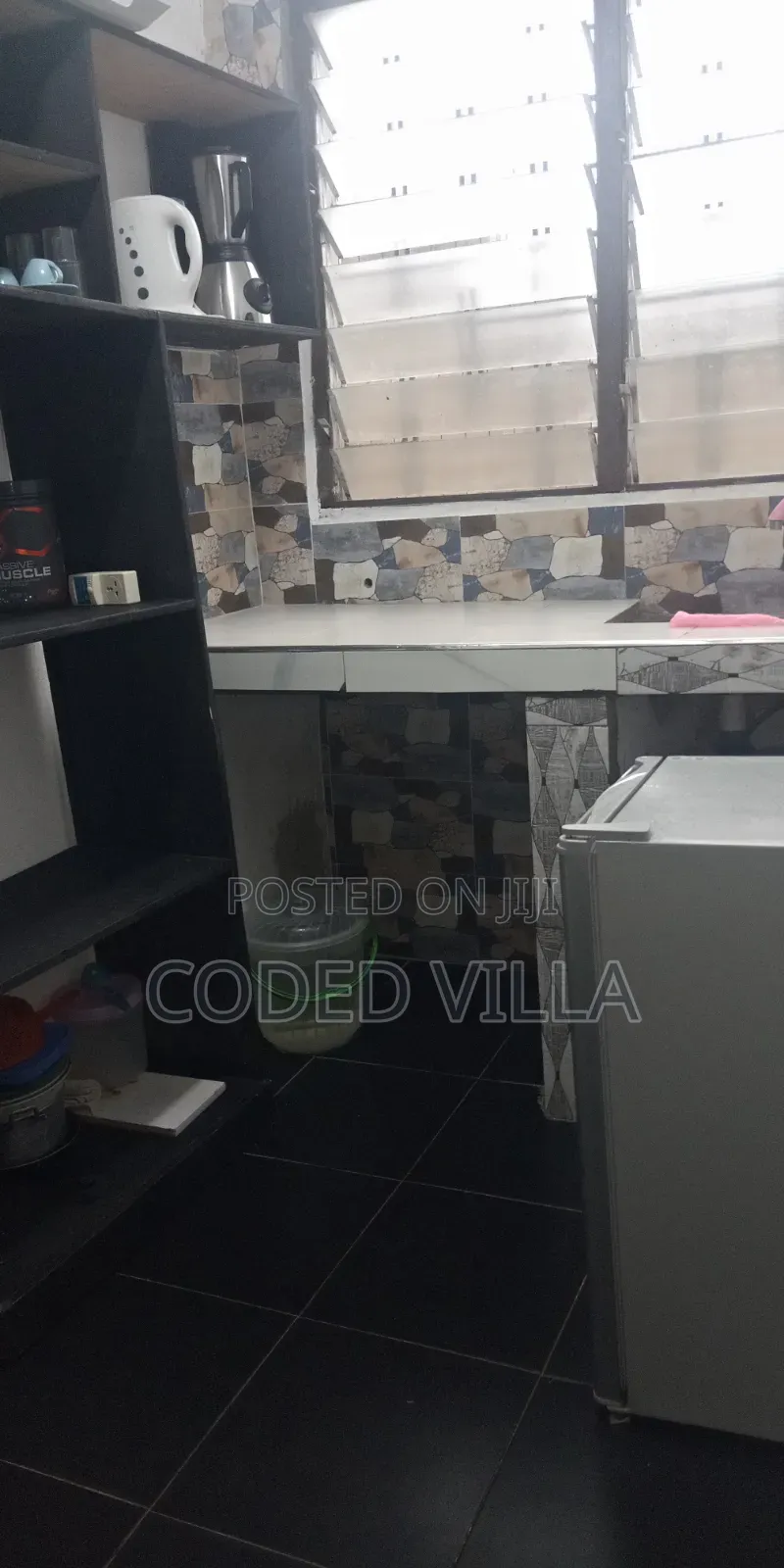 Mini Flat in Coded Villa Accra, Nyanyano for rent