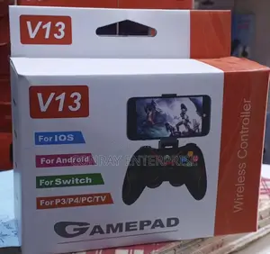 Wireless Controller With Phone Holder.