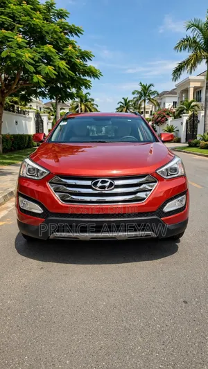 Hyundai Santa Fe 2016 Orange