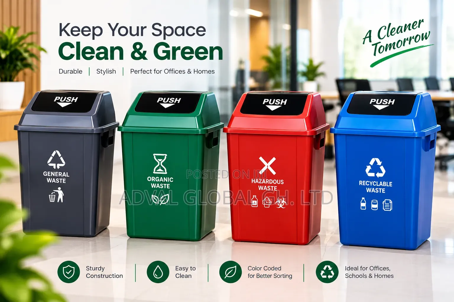 Bin 40L (Color Coded Pro)