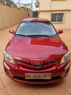 Toyota Corolla 2011 Red