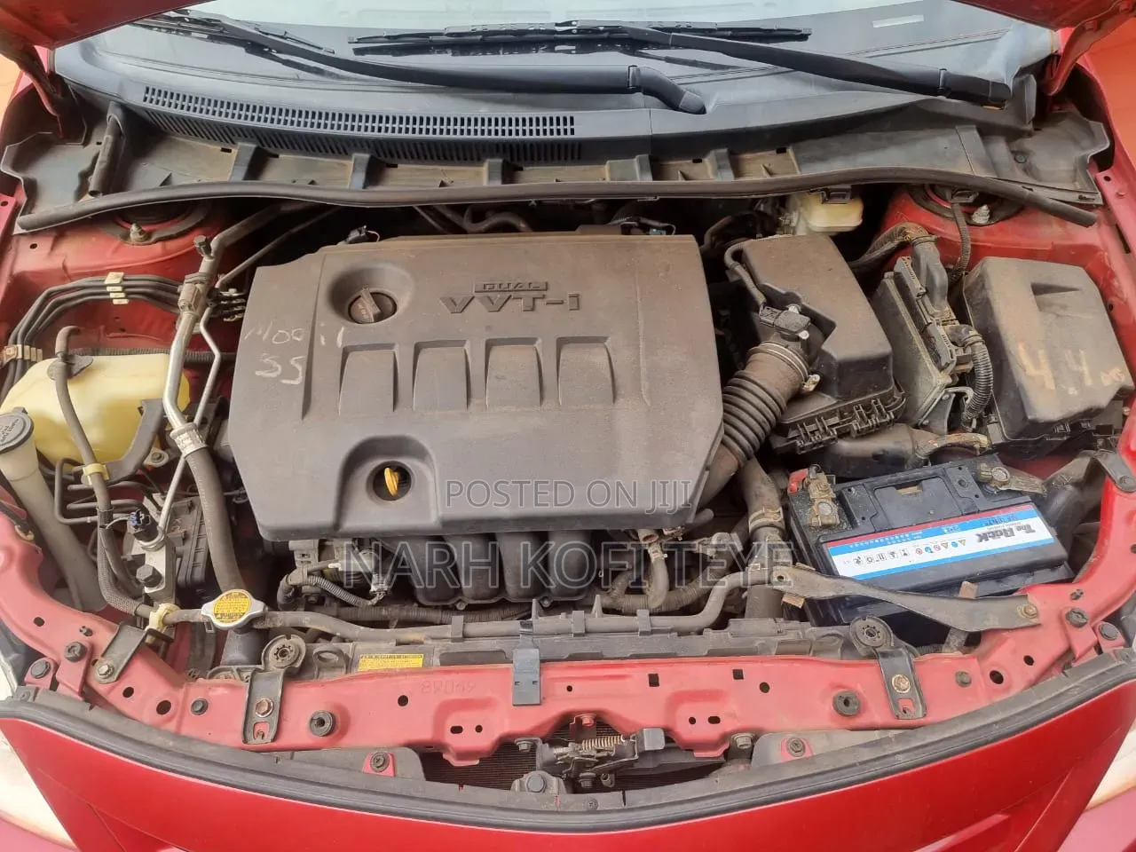 Toyota Corolla 2011 Red