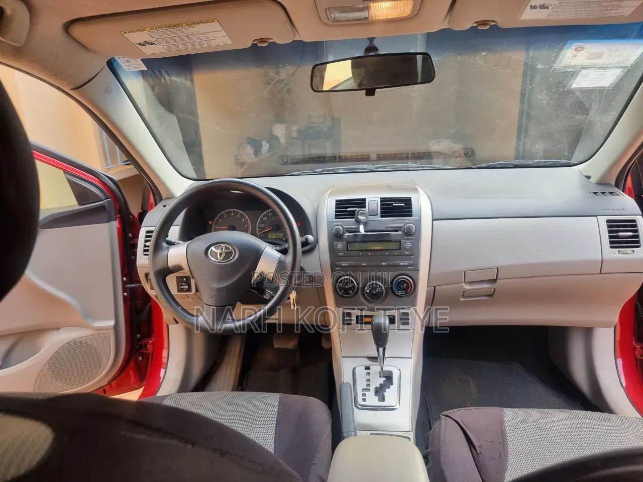 Toyota Corolla 2011 Red