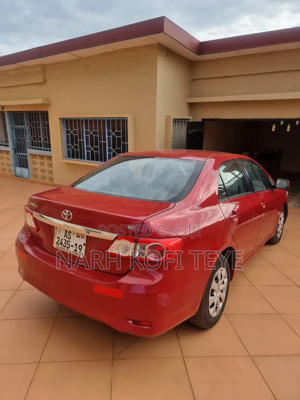 Toyota Corolla 2011 Red